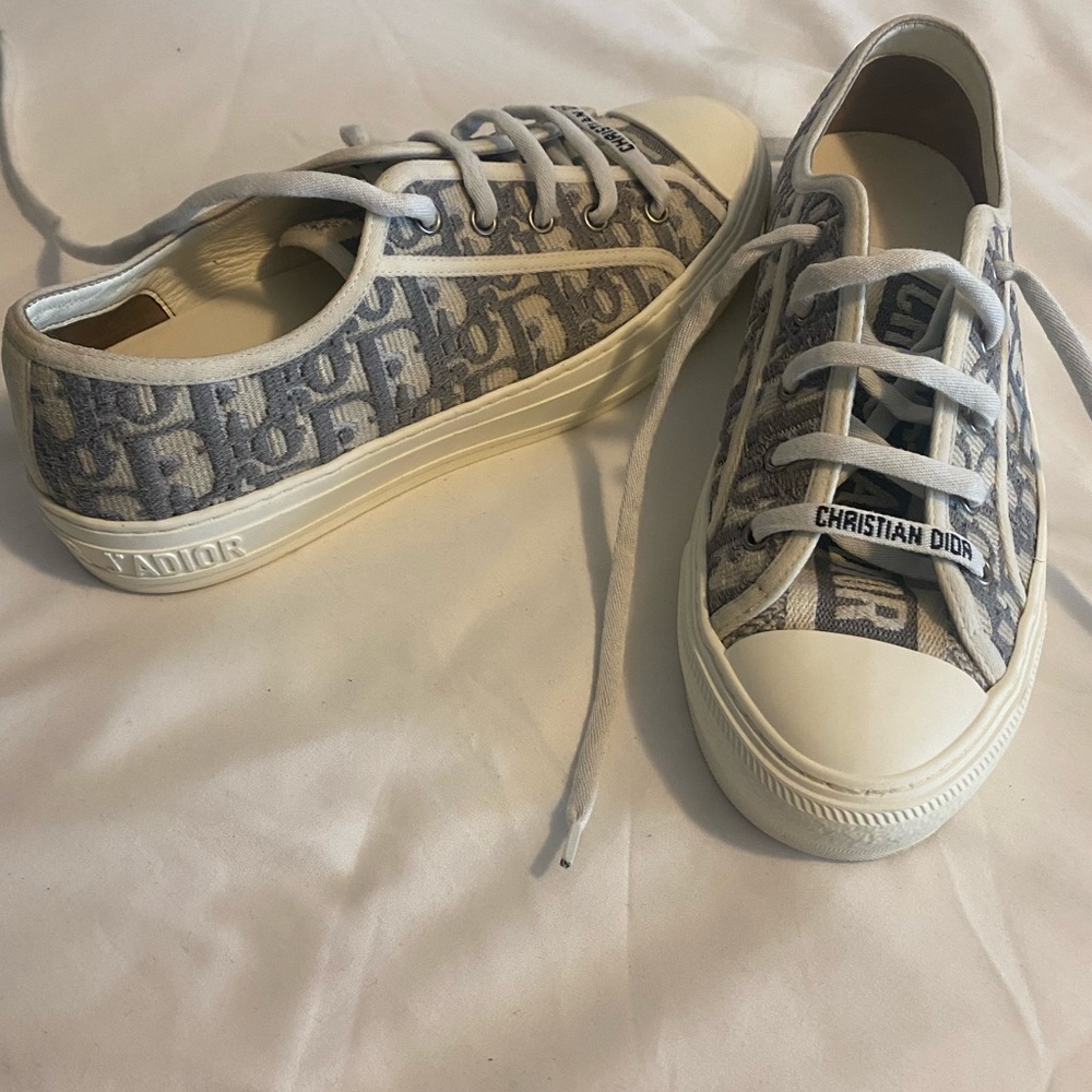 Dior Sneakers Gray/White